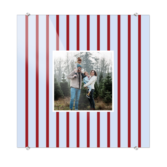 Vertical Stripes Photo Frame Vertical Stripes Photo Frame