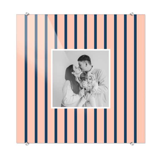 Vertical Stripes Photo Frame Vertical Stripes Photo Frame
