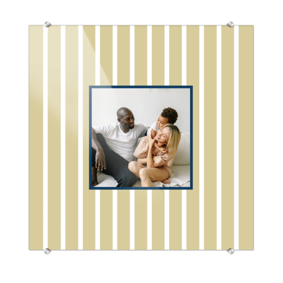 Vertical Stripes Photo Frame Vertical Stripes Photo Frame