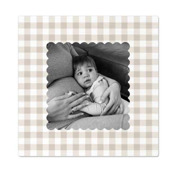 Scalloped Gingham Frame Scalloped Gingham Frame