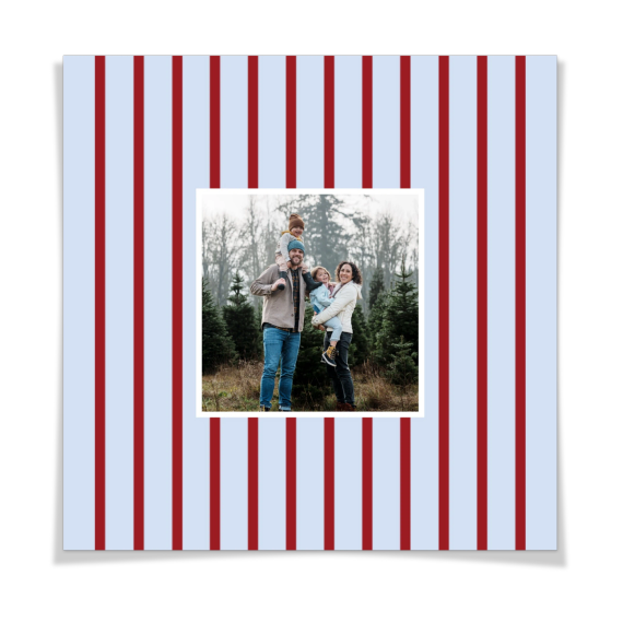 Vertical Stripes Photo Frame Vertical Stripes Photo Frame