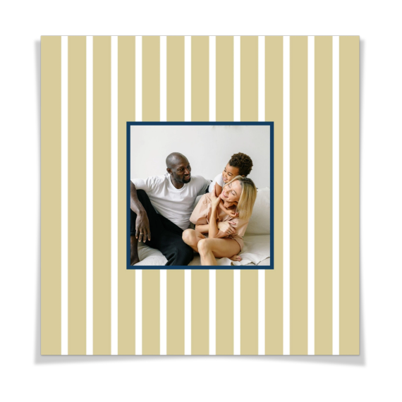 Vertical Stripes Photo Frame Vertical Stripes Photo Frame