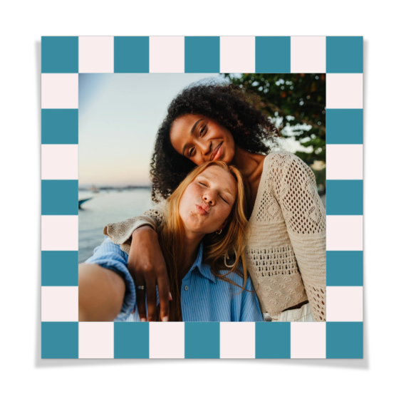 Checkered Picture Frame Checkered Picture Frame