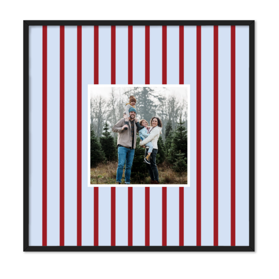 Vertical Stripes Photo Frame Vertical Stripes Photo Frame