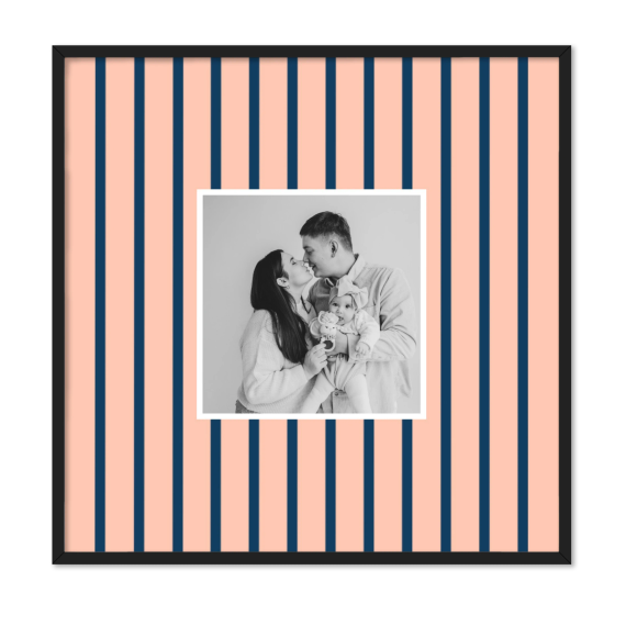 Vertical Stripes Photo Frame Vertical Stripes Photo Frame