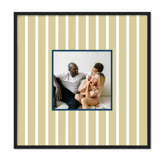 Vertical Stripes Photo Frame Vertical Stripes Photo Frame