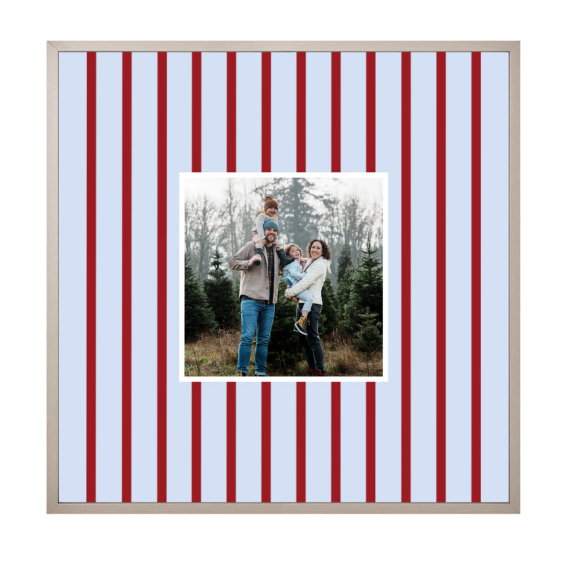 Vertical Stripes Photo Frame Vertical Stripes Photo Frame