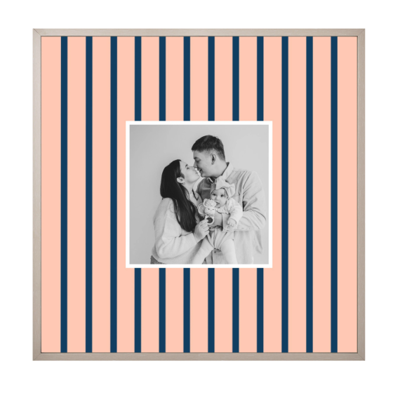 Vertical Stripes Photo Frame Vertical Stripes Photo Frame
