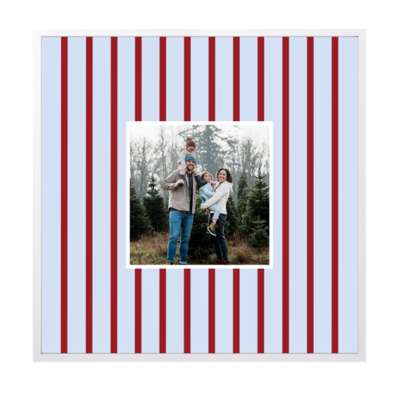 Vertical Stripes Photo Frame Vertical Stripes Photo Frame