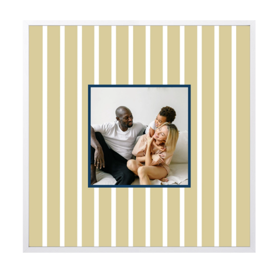 Vertical Stripes Photo Frame Vertical Stripes Photo Frame