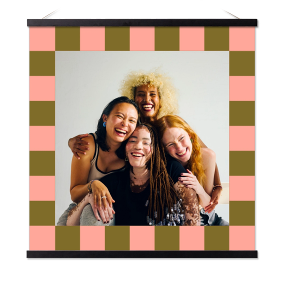Checkered Picture Frame Checkered Picture Frame