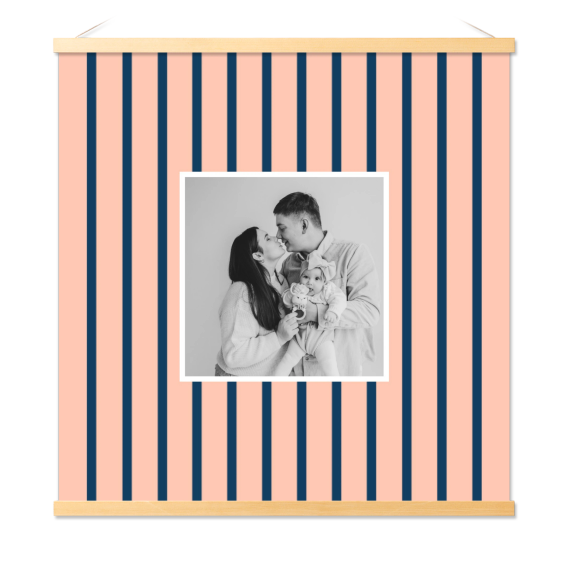 Vertical Stripes Photo Frame Vertical Stripes Photo Frame