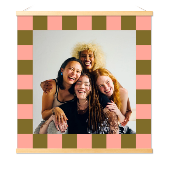 Checkered Picture Frame Checkered Picture Frame