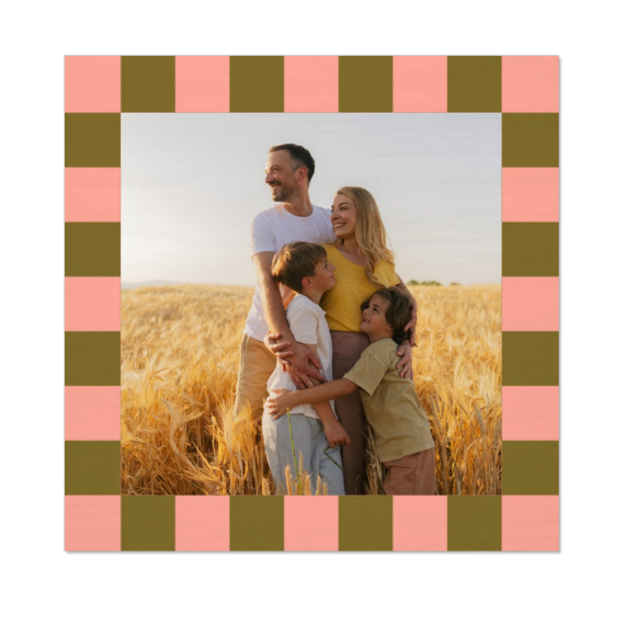 Checkered Picture Frame Checkered Picture Frame