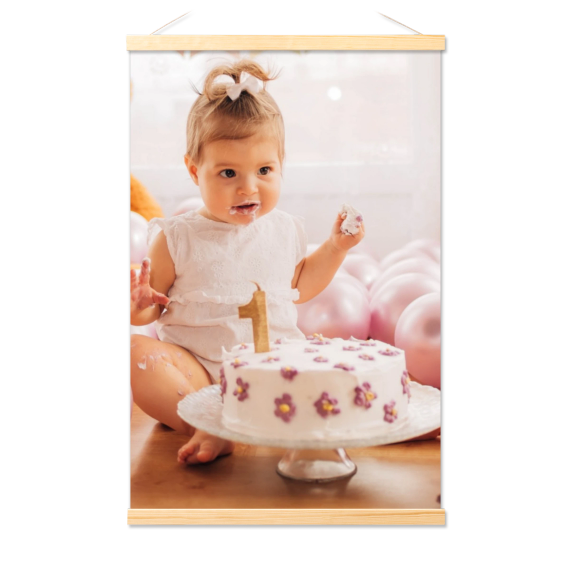 Poster with Magnetic hanger 60 x 90 cm Wood Poster with Magnetic hanger 60 x 90 cm Wood