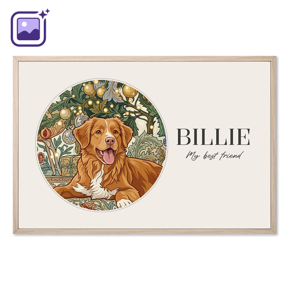 KI Poster 30 x 45 mit Holz-Rahmen KI Poster 30 x 45 mit Holz-Rahmen