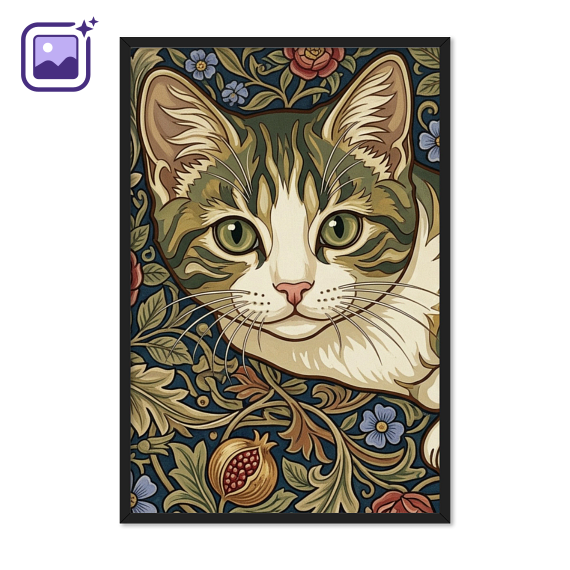 AI Poster 40 x 60 with black frame
