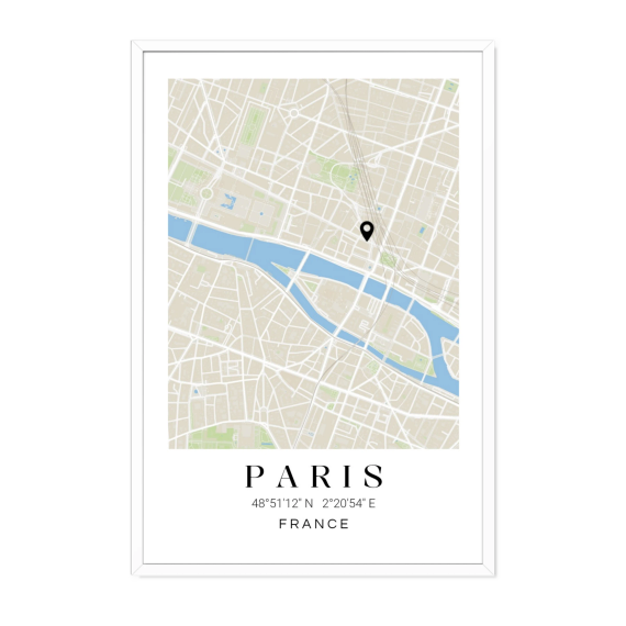 Carte et épingle Carte et épingle