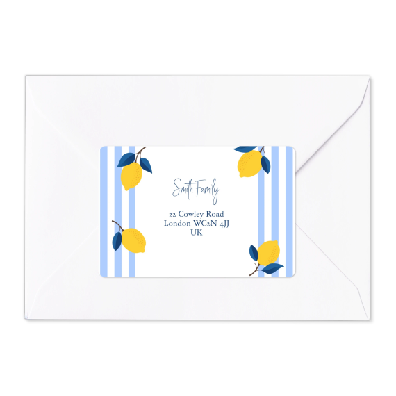 Lemon Stripes Party