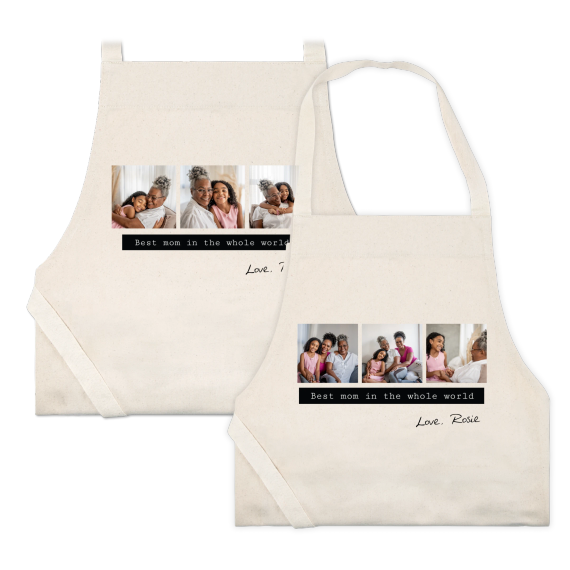 Set de 2 tabliers enfant & adulte Set de 2 tabliers enfant & adulte