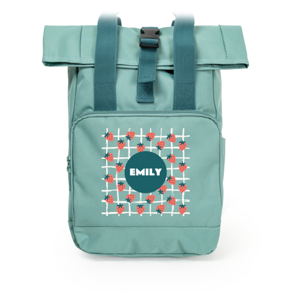 Sac Ă dos vert sauge avec impression Sac Ă dos vert sauge avec impression