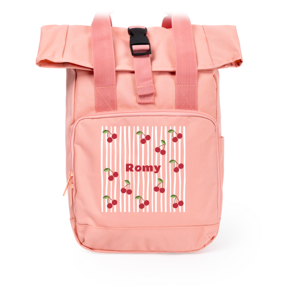 Cute Stripe Cherries - Text only
