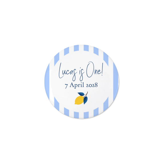 Lemon Stripes Party