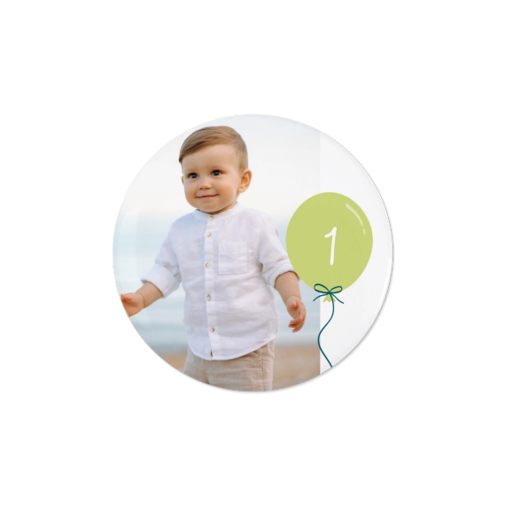 BadgeMagnet56mm_PartyBalloonsGreenOrange