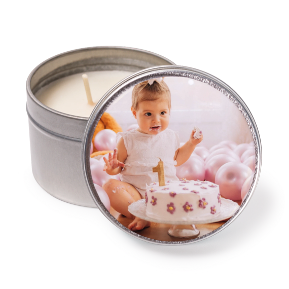 Tealights with Button Magnet - set of 12 Tealights with Button Magnet - set of 12