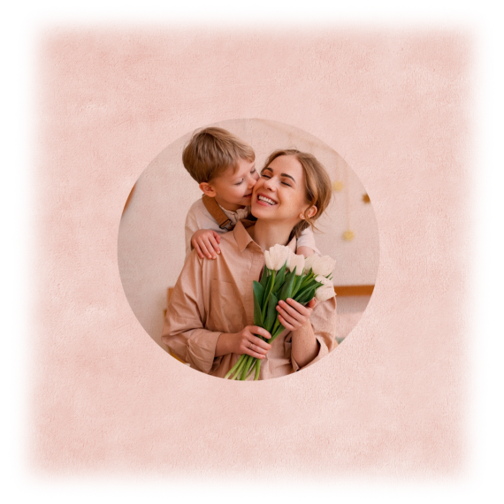 Dressing Gown pink-coloured with print front Dressing Gown pink-coloured with print front