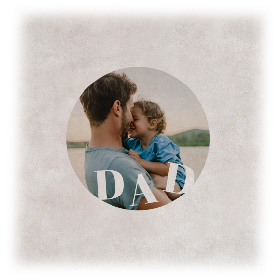 Typo Frame Dad Typo Frame Dad