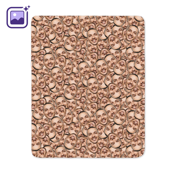 Fleece pledd hvit 120x150cm Fleece pledd hvit 120x150cm