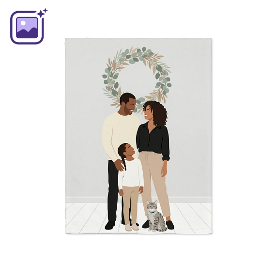 Photo Only Filter Soft Illustration Wreath Photo Only Filter Soft Illustration Wreath