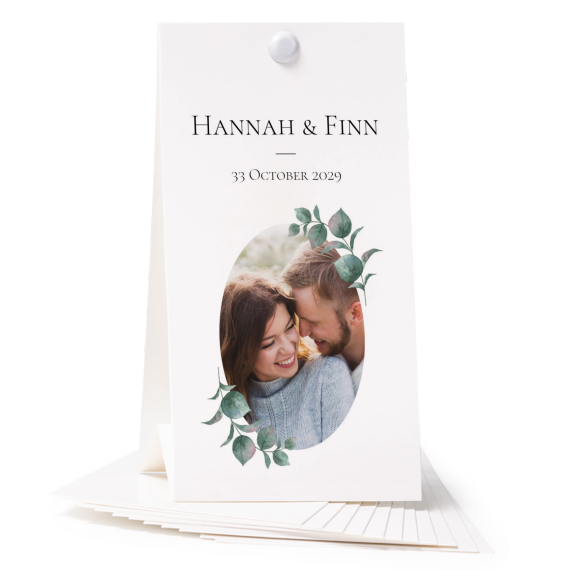 Standing card - set of 12 (6,5 x 12 cm) Standing card - set of 12 (6,5 x 12 cm)
