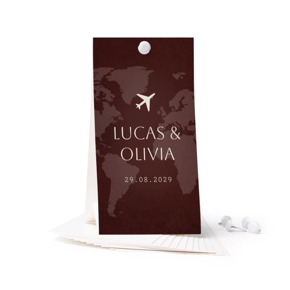 Boarding Pass Wedding - Text Only Boarding Pass Wedding - Text Only
