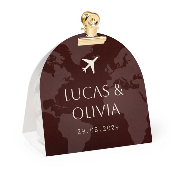 Boarding Pass Wedding - Text Only Boarding Pass Wedding - Text Only