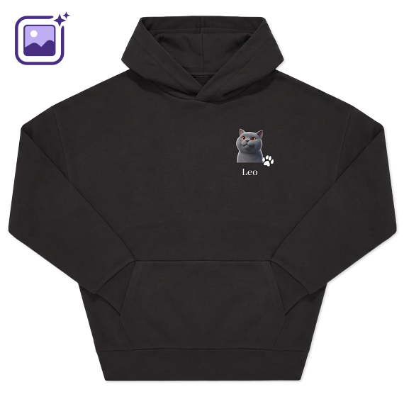 Black Paws Avatar Pattern Filter 3D Animation