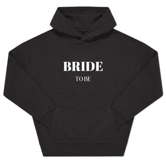 Hoodie Unisex Zwart Print voorkant Hoodie Unisex Zwart Print voorkant