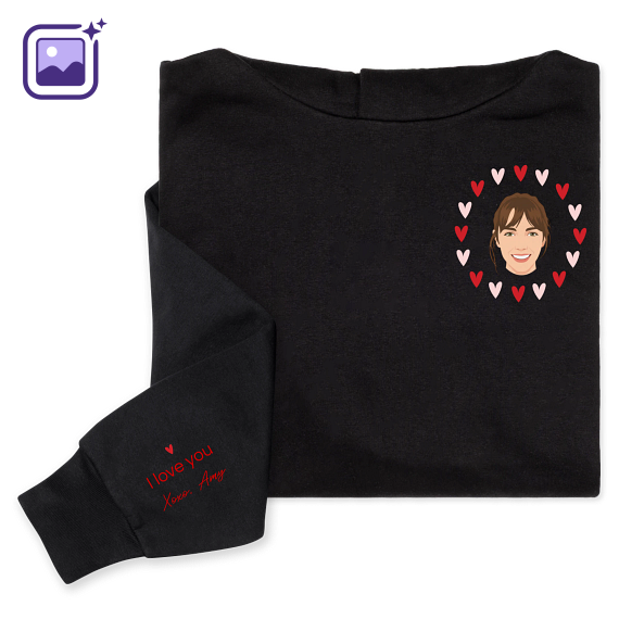 Red Hearts Avatar Pattern