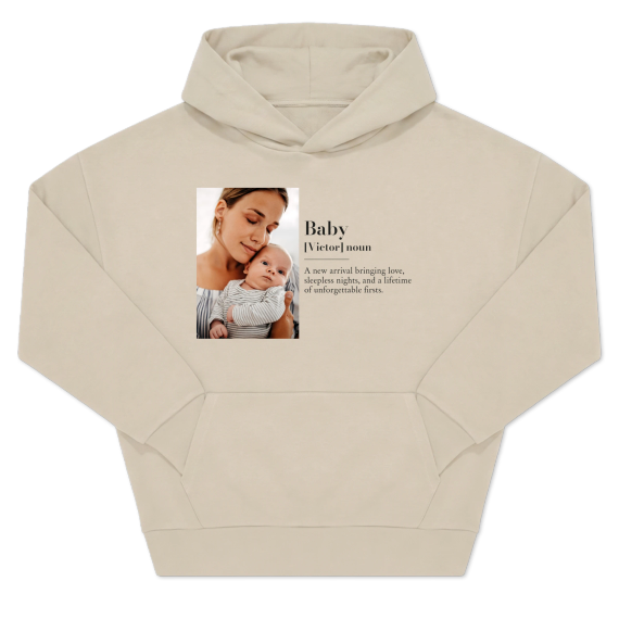 Hoodie Unisex Sand Print front Hoodie Unisex Sand Print front