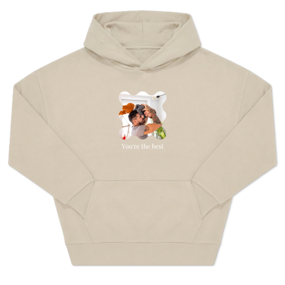Hoodie Unisex Sand Print front Hoodie Unisex Sand Print front