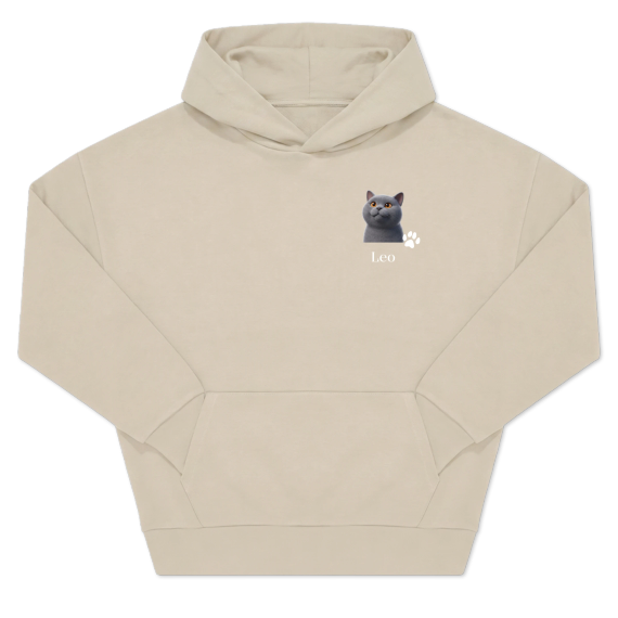 ClothingAdultFrontndSleeve_BlackPawsAvatarPatternFilter3DAnimation