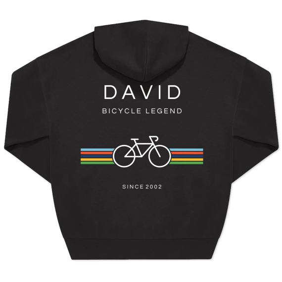 Sporty bicycle - Text only Sporty bicycle - Text only