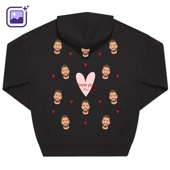 Red Hearts Avatar Pattern