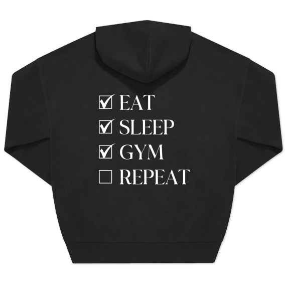 Eat Sleep Gym - Text only Eat Sleep Gym - Text only