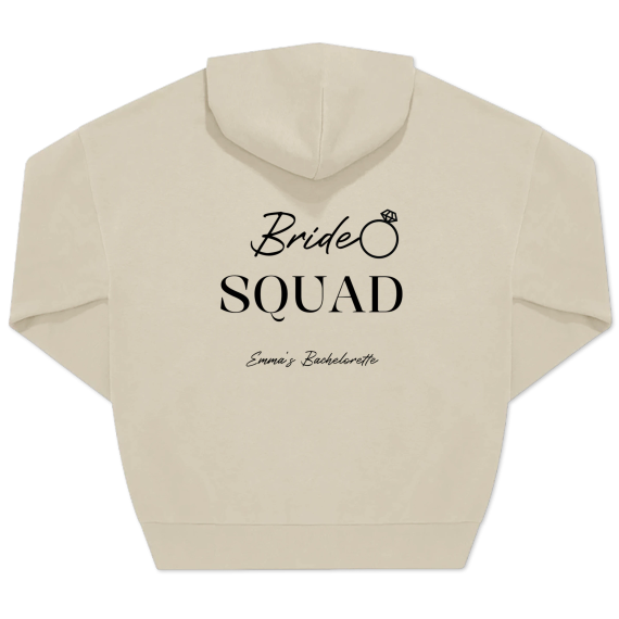 Hoodie Unisex Sand Trykk bagside Hoodie Unisex Sand Trykk bagside