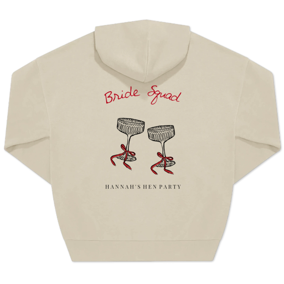 Hoodie Unisex Sand Tryck baksida Hoodie Unisex Sand Tryck baksida