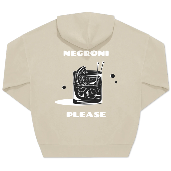 Hoodie Unisex Sand Print back Hoodie Unisex Sand Print back