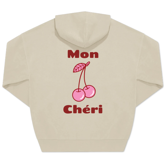 Hoodie Unisex Sand Tryck baksida Hoodie Unisex Sand Tryck baksida