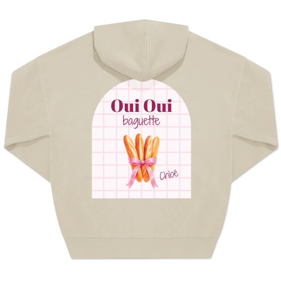 Hoodie Unisex Sand Print back Hoodie Unisex Sand Print back